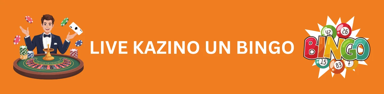Live kazino un bingo Laimz